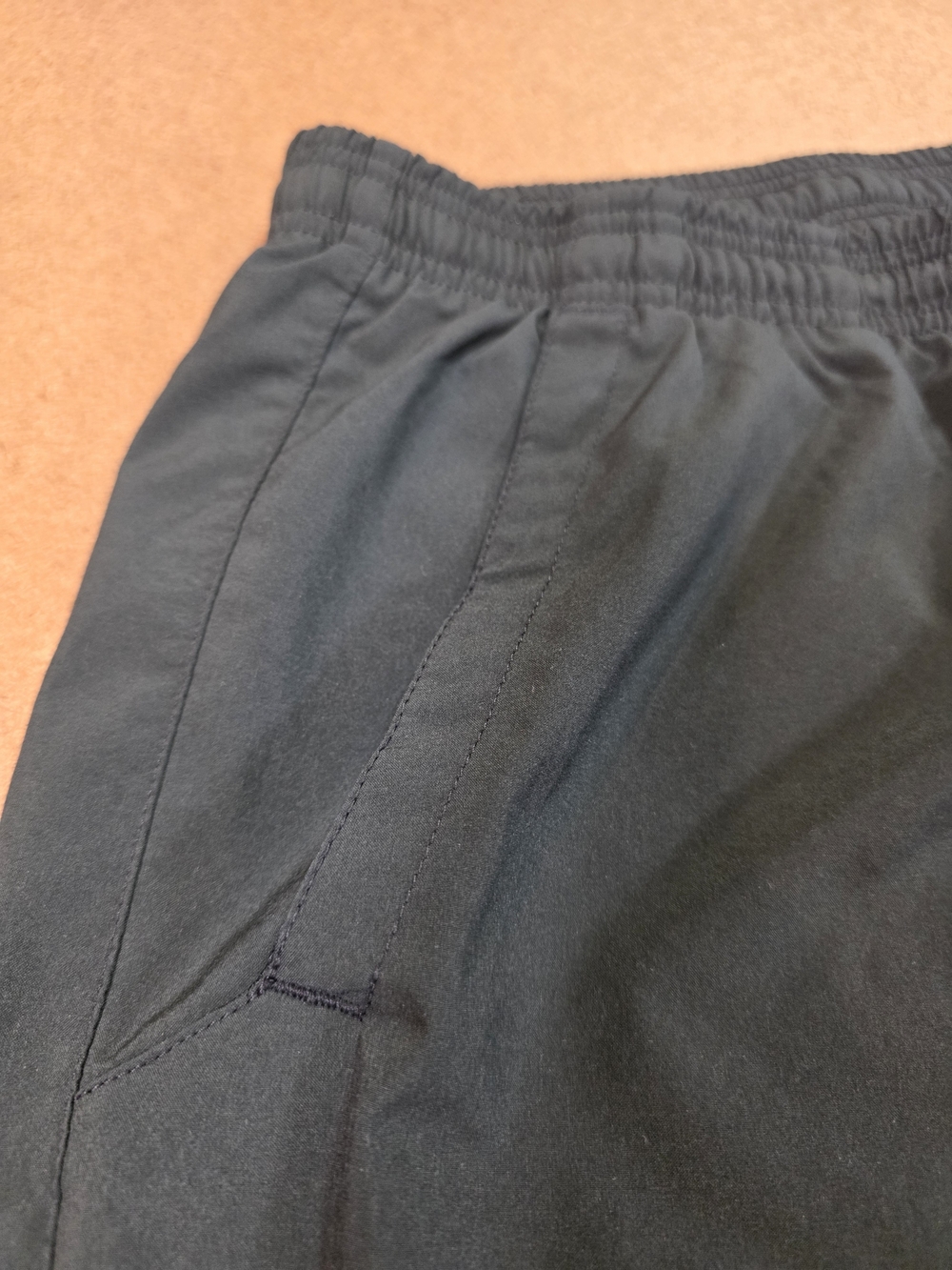 Nike Black Athletic Shorts with Zipper Pocket XL - Picture 4 of 10